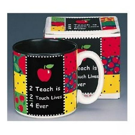 2 Teach Is Touch Lives Teachers Coffee Mug Inexpensive Gift Item 2 Teach Is Touch Lives Teachers Coffee Mug Inexpensive Gift Item