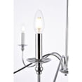 thumbnail image 4 of Rohan 6 lights polished nickel chandelier, 4 of 5