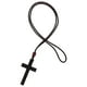 thumbnail image 1 of Collar De Cruz De Madera Para Hombres, Mujeres, Niños Y Niñas, Colgante De Cadena De Cruz De Madera Natural, Collar De Crucifijo De Jesús Católico Cristiano, Cruz Para Colgar En El Espejo Del Coche, 1 of 8