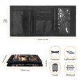 thumbnail image 6 of FUIALDOLG Elk American Flag Forest Trifold Card Wallet for Sports, Polyester Kids Trifold Wallet with Lightweight Slim Children's Wallet, 6 of 7