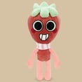 thumbnail image 3 of 35cm Dandys World Sprout Deluxe Strawberry Cartoon Plush Toy Cute Soft Stuffed Doll With Cupcake Game Collectors Home Decor Gift, 3 of 7