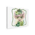 thumbnail image 2 of Trademark Fine Art 'Green Clover' Canvas Art by Sheena Pike Art And Illustration, 2 of 3