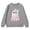 AB200 Grey, variant on Tisuna Girl'S Halloween Sweatshirts Ghost Print Long Sleeve Crewneck Sweatshirt Kids Comfort Fit Theme Party Daily Tees Shirts Size 3-4 Years Black