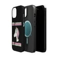 thumbnail image 2 of DistinctInk Tough Case for Apple iPhone 14 (6.1" Screen), Compatible with MagSafe Charging - 90% Unicorn 10% Sparkle, 2 of 6