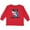 Red, variant on Inktastic Big Brother Shark Boys Long Sleeve Toddler T-Shirt