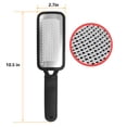 thumbnail image 2 of 3in1 Professional Foot File Callus Remover,  Foot Rasp Stainless Steel ， Dual Sided Foot File and Small Foot File,Pedicure Foot File Set for Dead/Hard Skin, 2 of 4