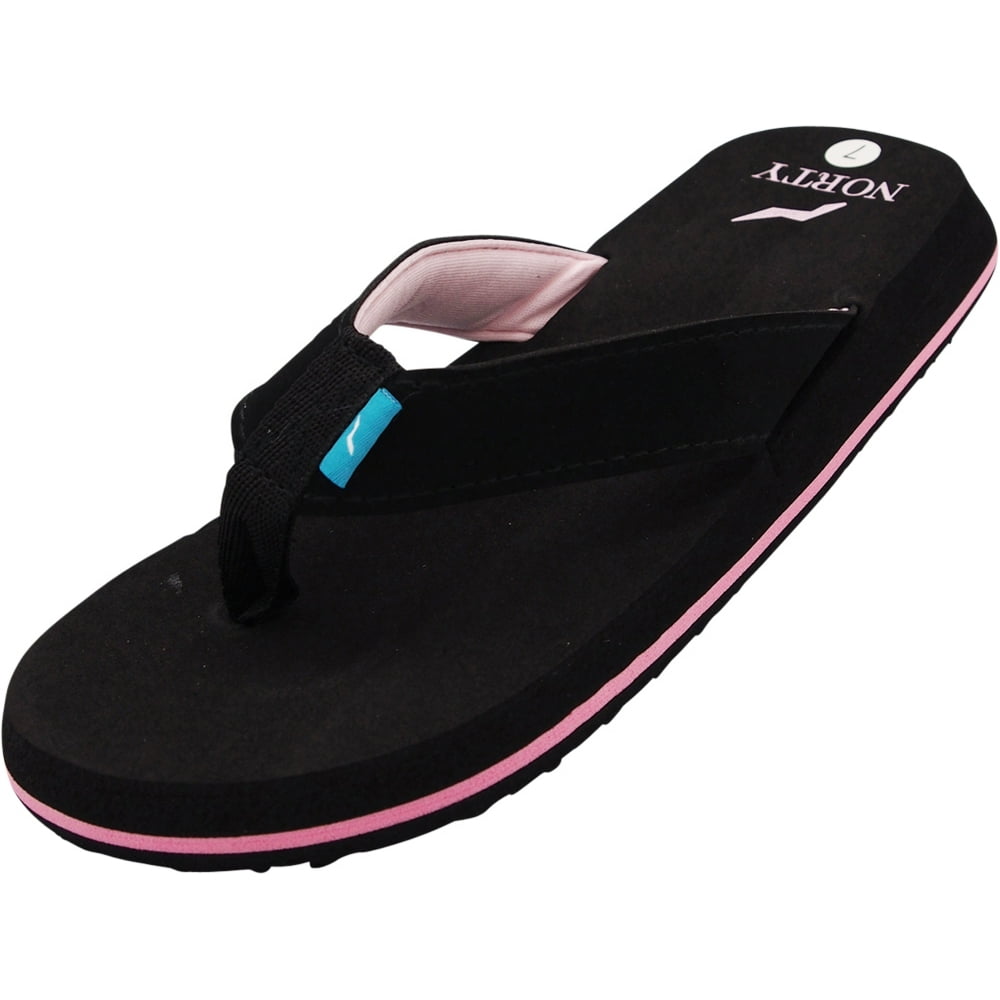 NORTY Norty Women's Platform Soft Cushioned Footbed Flip Flop Thong