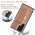 thumbnail image 5 of 2 in 1 Detachable Wallet Back Cover for Samsung Galaxy S23+ 5G, Allytech Credit Card Holder Pocket Slim Luxury PU Leather kickstand Case for Galaxy S23 Plus 6.6 inch 2023 Released, Rosegold, 5 of 12