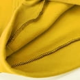 thumbnail image 6 of ZAZYULZ Women Suits Ladies' Solid Color Sweater Casual Suit Sportswear Long Sleeved Trousers Two Piece Set(Yellow,Xxl), 6 of 7