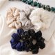 thumbnail image 1 of Outyua Gomas para el cabello sólidas, bandas elásticas para el cabello, coletas para el cabello, coleteros elegantes con forma de estrella, accesorios para el cabello para mujeres y niñas, 5 piezas (e, 1 of 5