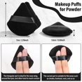 thumbnail image 4 of Bamboohart Triangle Powder Puff  Washable Makeup Puff  Wet and Dry Use Beauty Makeup Tool  20 Pcs, 4 of 9