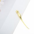 thumbnail image 6 of Unique Bargains 1 Pc Eye Cream Massage Stick Durable Round Head Eye Cream Applicator Gold Tone, 6 of 6