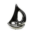 thumbnail image 2 of Sagebrook Home 10855 SILVER CERAMIC SAILBOAT 8.25", 2 of 3