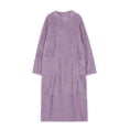 thumbnail image 1 of Minnieouse Manténgase acogedor y elegante, camisones de talla grande para mujer, pijamas cálidos de invierno para mujer, vestido Pijama púrpura XXL(140CM), 1 of 6