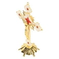 thumbnail image 2 of Metal Standing CrossMetal Standing Cross Red Crucifix Wall Cross Catholic Standing Cross Compact and Lightweight, 2 of 4