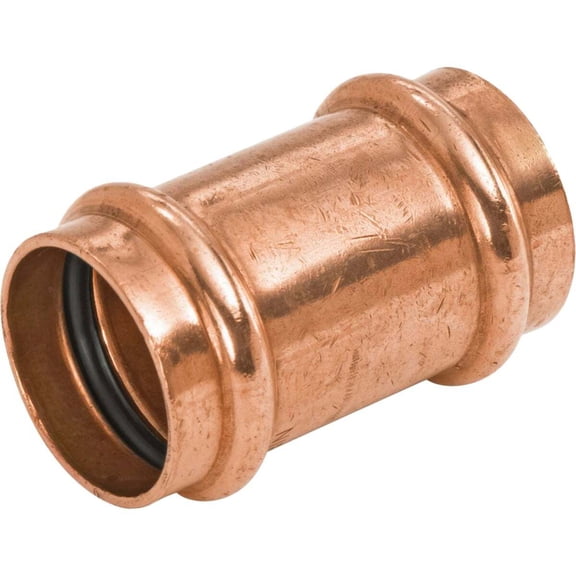 Nibco 9020500PCU 1 In. Press by Press Copper Pipe Repair Coupling, No Stop - Quantity 1
