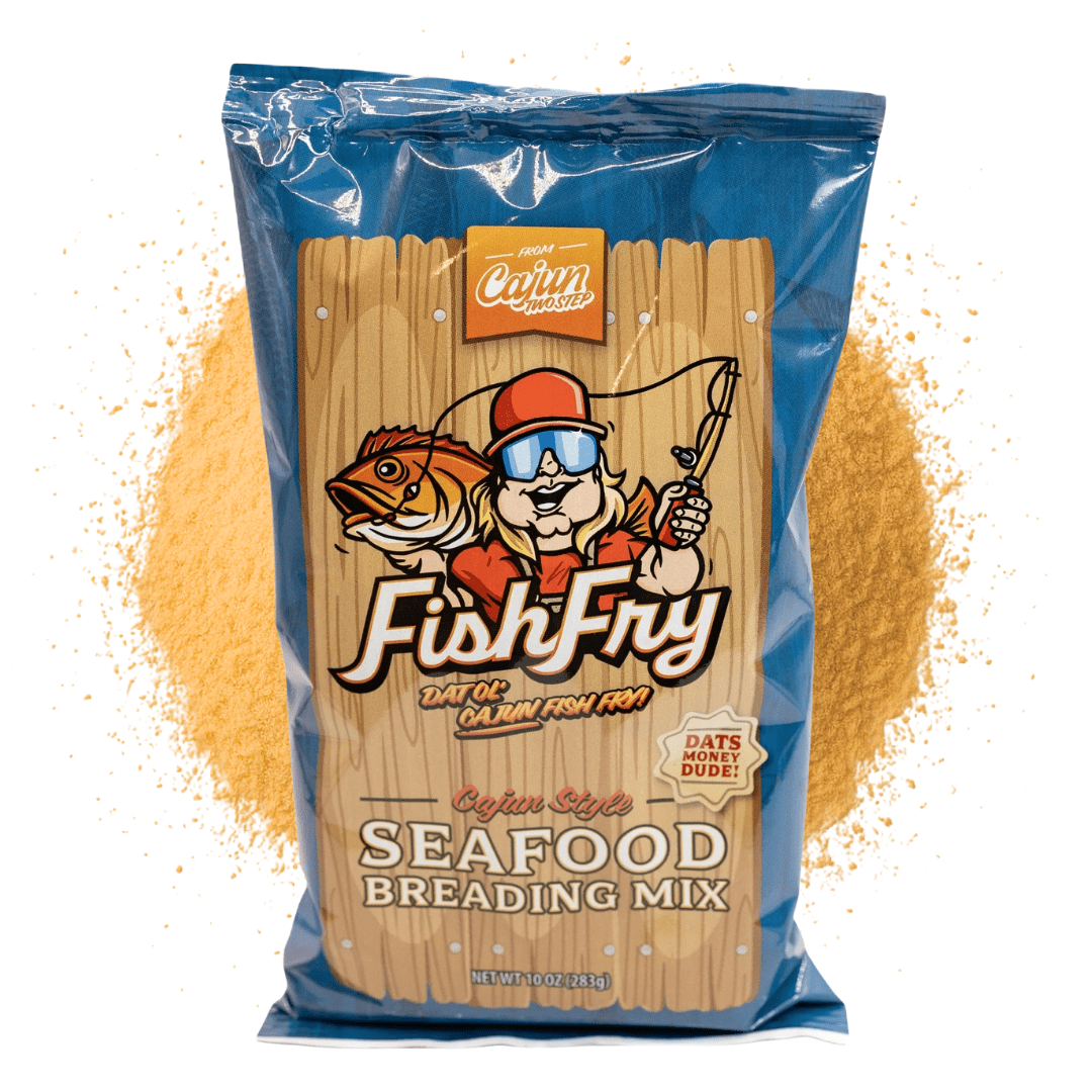 Cajun Two Step Crispy Fish Fry Batter, 10 oz Bag