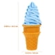 thumbnail image 5 of KAKOWELY Modelo de cono de helado, cono de helado falso, accesorio decorativo para exhibición de alimentos, juguete de helado artificial, 5 of 5