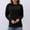 Black, variant on Oplxuo Women's Long Sleeve Shirts Crewneck Cotton Basic T-Shirt Solid Color Soft Comfy Casual Tops Tees for Women