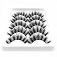 thumbnail image 5 of Volume Wispy Lashes Multipack Dramatic 8D False Eyelashes Pairs Style Eye Pack, 5 of 6
