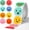 Multicolor-1 Pack, variant on Smiley Face Stickers 500Pcs Reward Stickers for Kid 8 Colors Style Sticker Rolls for Kids School Teacher Supplies