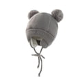 thumbnail image 3 of Gorro Con Orejas De Punto Cálido Para Bebés Y Niños, Conjunto De Guantes Cálidos, Gorro De Cúpula Encantador De Color Sólido + Guantes, Novedad De 2021 Advancent AP006663-03, 3 of 6