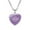 F, variant on Canada Day Kcavykas Back to School Season,Heart Pendant Necklace Engraved with MOM Mother Plot Gift Love Accessories