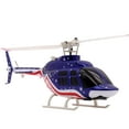 thumbnail image 6 of A60 MINI Bell 206 RC Helicopter, 1/42 Scale 2.4GHz 4CH Flybarless Remote Control Helicopter with Optical Flow, Altitude Hold, One-Key Takeoff & Landing, 6-Axis Gyro Aircraft Model Toy Gift for Adult, 6 of 9