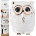 thumbnail image 3 of Owl Piggy Bank Ceramic Coin Bank Piggy Bank Decor Owl Desktop Ornament, 3 of 4