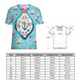 thumbnail image 2 of Nautical Adventure -2 Women's T-Shirt Short Sleeve T Shirts Tops Tee Ladies Loose T, 2 of 7