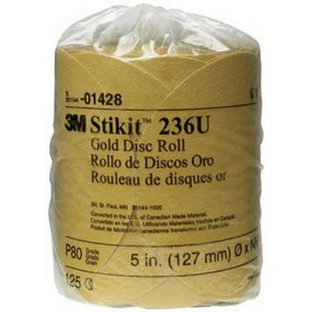 1PK 3M 1428 Stikit Gold Disc Roll 01428, 5