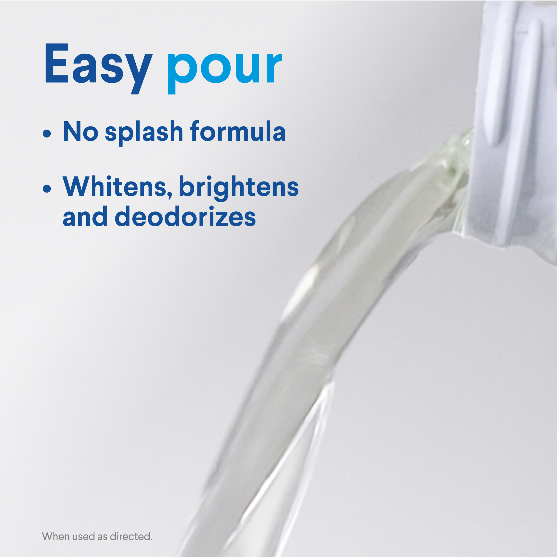 Clorox Splash-Less Liquid Bleach Cleaner, Regular Scent, 117 fl oz - image 3 of 8