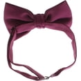 thumbnail image 3 of Baby Gabardine Adjustable Pre-Tied Bow Tie - Soft Yellow, 3 of 8