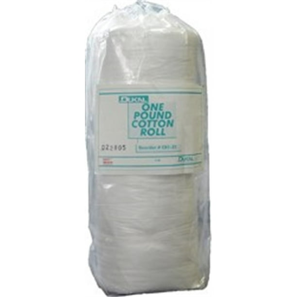 100 Cotton Roll by Dukal Corp, 1 lb