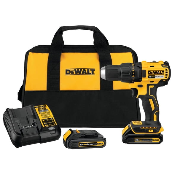 Taladro/destornillador inalámbrico DEWALT 20V MAX DCD777C2 con batería+cargador