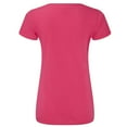 thumbnail image 2 of Fruit Of The Loom T-Shirt Iconique à Col en V pour Femmes, 2 of 3