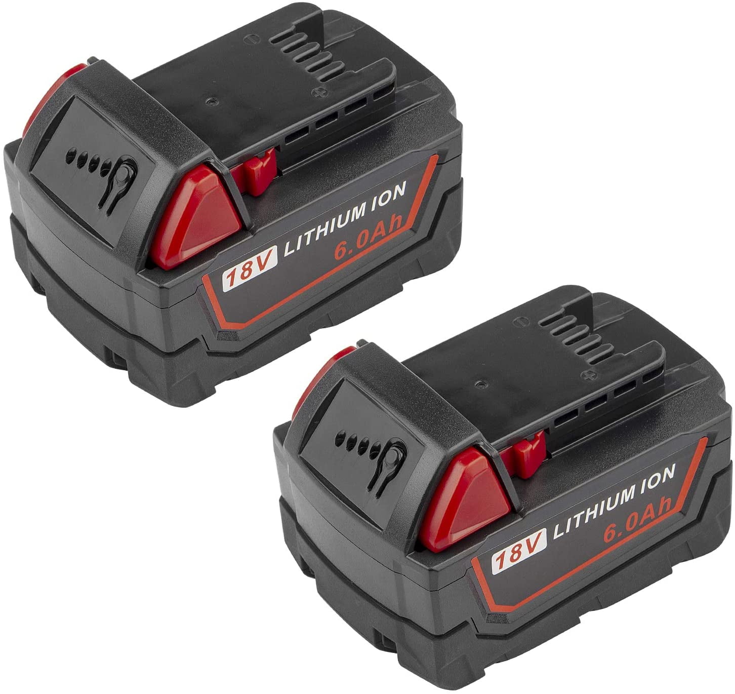 18V For Milwaukee M18 18-Volt 48-11-1820 M18B Lithium-Ion 2.0 Ah Compact Battery 