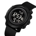 thumbnail image 1 of Digital Alarm Clock Large Display Men'S Outdoor Sports Watch with Luminous Dial, Waterproof for Swimming Running Hiking, Digital Watch Waterproof Multi-Function for Camping, 1 of 5