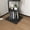Black#5, variant on Shelving Units, 5 tier Rotating Bookshelf, Floor Rack Simple Bookcase with Acrylic plate Student Multi-Function Creative Bookshelf for Living Room with anti-toppling base, Black Display Shelves