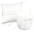 thumbnail image 4 of 2pcs Oreiller Anneau Moderne avec Assortir Panier à Fleurs Partie for Wedding, 4 of 8