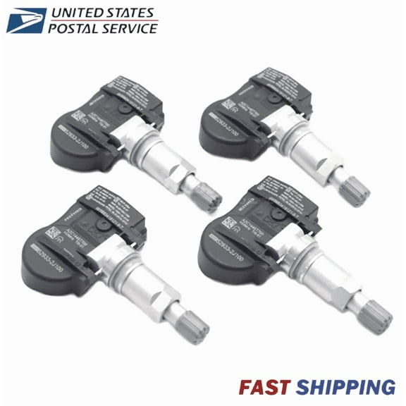 52933-2J100 4PCS TPMS Tire Pressure Sensor for Hyundai Accent Kia Rio 2018-2019