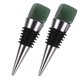 thumbnail image 5 of DEEPCRAFF 2Ud Tapón De Vino Reutilizable Cristal Verde Con Para Fiestas Y Regalos, 5 of 8