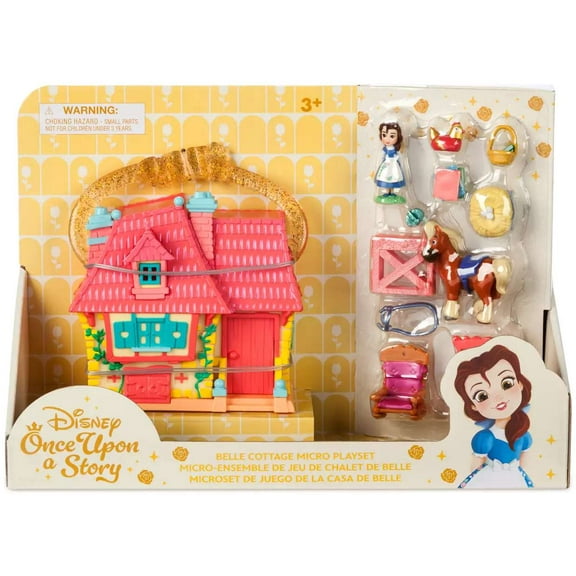 Disney Once Upon a Story Belle Cottage Micro Playset