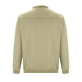 thumbnail image 3 of ameIAEA Casual Sweatshirts for Men Long Sleeve Solid Color Fall Pullover Tops with Pockets, 3 of 5