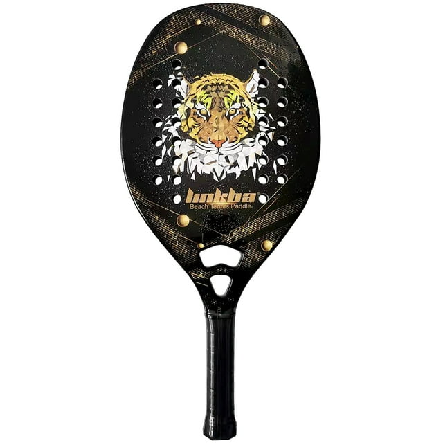 LINKBA Beach Tennis Racket with Ergonomic Cushion Grip for Indoor and Outdoor