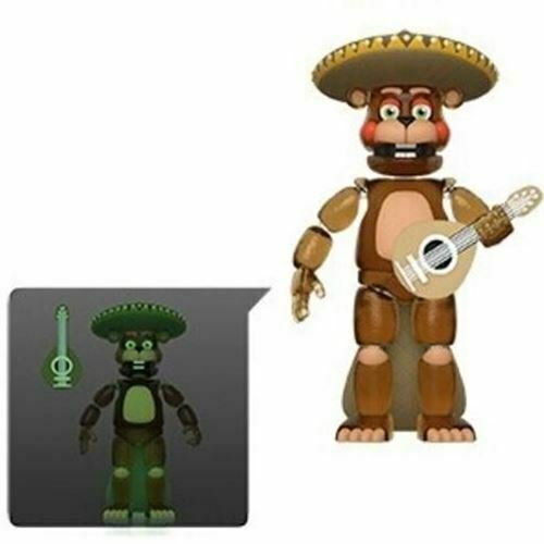 Five Nights At Freddy's El Chip Five Nights at Freddys: Pizza Simulator El Chip GITD 5-Inch Action