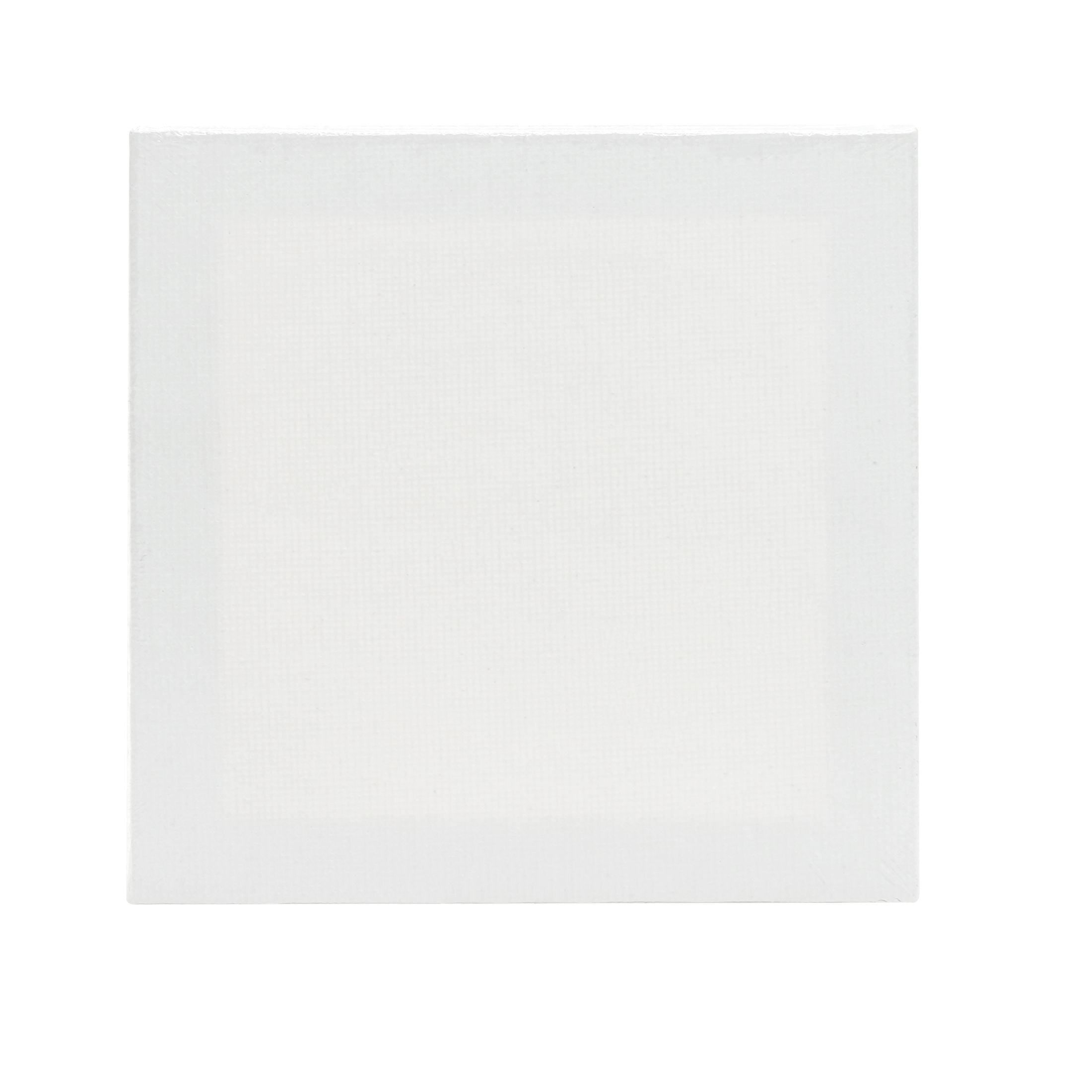 Mini Studio Canvas, 100% Cotton Acid Free White Canvas, 4"X4", 1 Piece, Academic Canvas, Great Chioce for Beginners and Hobbyists of All Skill Levels.