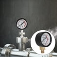 thumbnail image 2 of Manómetro de presión de aire de alta precisión para compresores de aire de 0 a 12 kg con soporte trasero de caja resistente al agua para herramientas neumáticas y sistemas de agua, 2 of 8