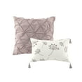 thumbnail image 6 of 8 Piece Cotton Printed Comforter Set Blush Cal King, 6 of 10