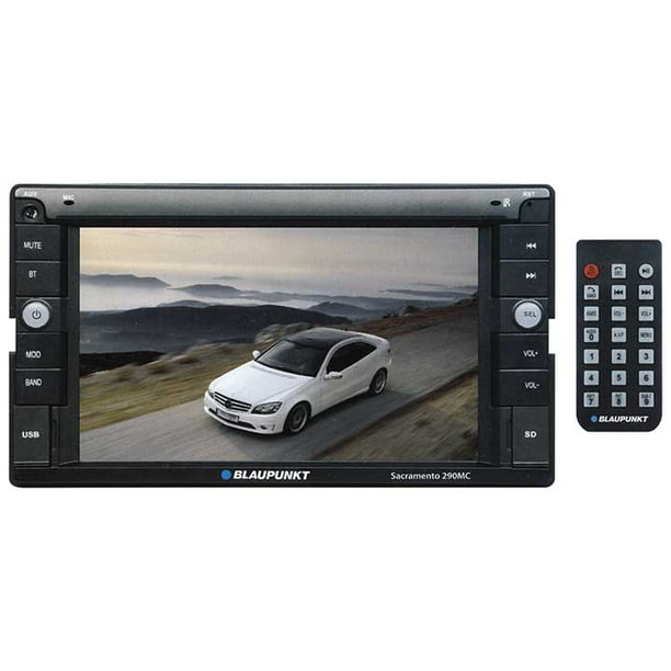 Blaupunkt DoubleDin, 6.1" Touchscreen Multimedia Receiver + Bluetooth